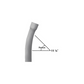 5 in. x 11-1/4-Degree x 150 in. Radius Bell End DB-100 Special Radius Elbow