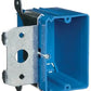 Blue Single Gang Plastic Adjustable Depth Electrical Box