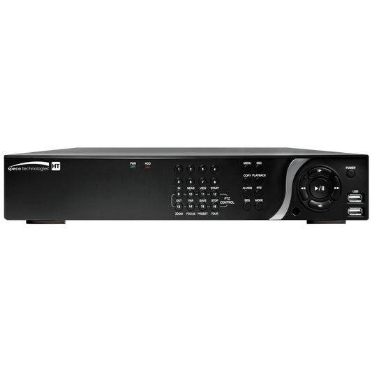 8 Channel 1080p TVI & IP Hybrid DVR