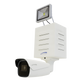 Indoor/Outdoor Digital Deterrent® Alert Box with Built-in Flood Light, 4MP IP Bullet Camera with Advanced Analytics and Siren