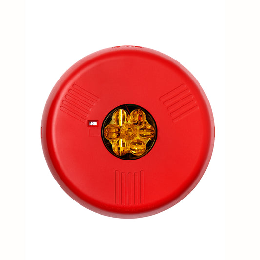 ELUXA STROBE LED CEILING RED NO LETTERING AMBER LENS 15/30/75/110/150/177 cd 24V INDOOR