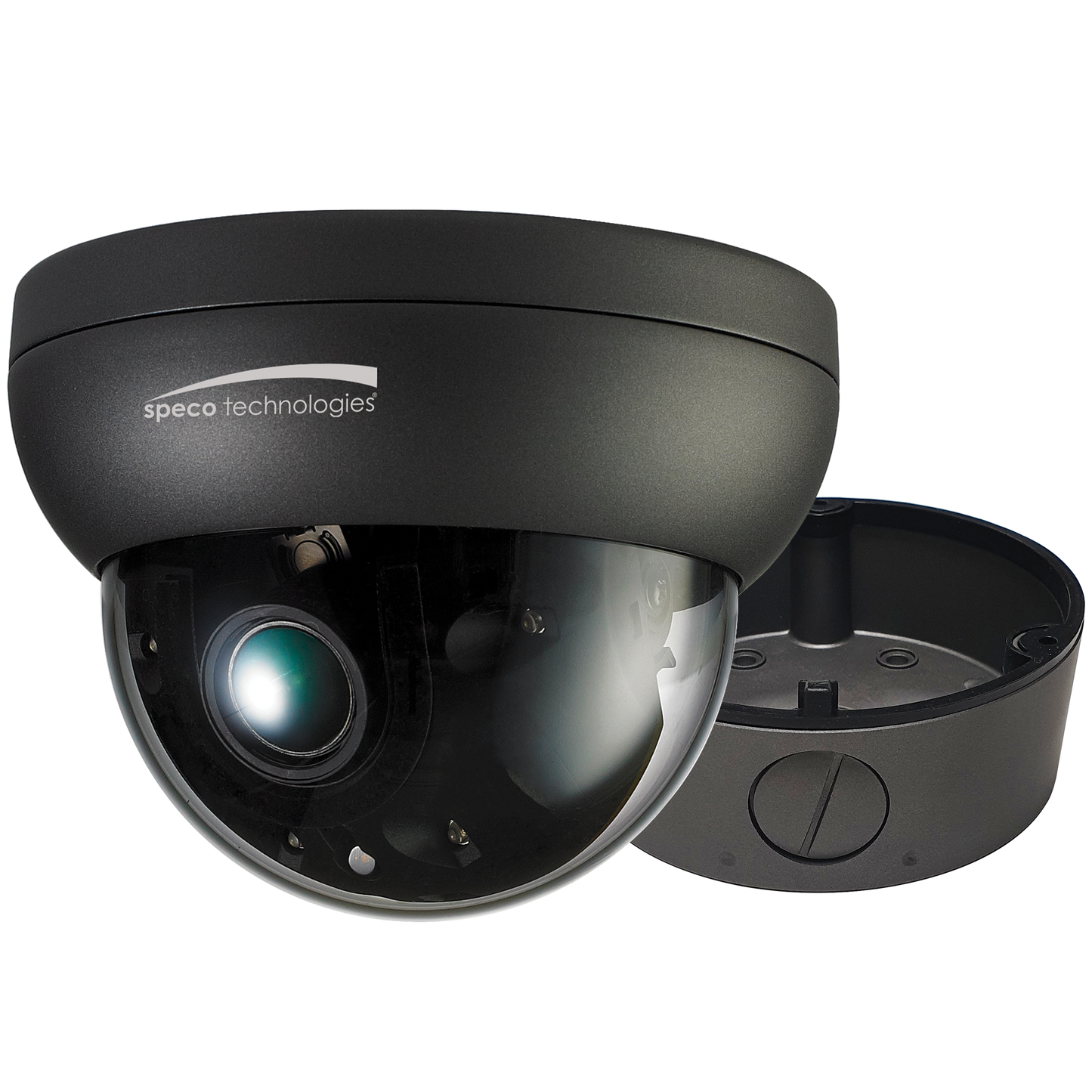 2MP HD-TVI Intensifier® T Camera, Included Junction Box 2.7-12mm Motorized Lens