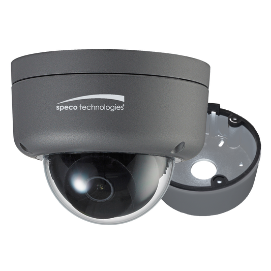 2MP Ultra Intensifier HD-TVI Dome Camera, Included Junction Box, TAA 3.6mm lens