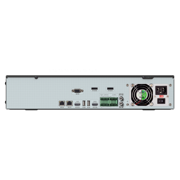 64 Channel 4K H.265 NVR with Smart Analytics