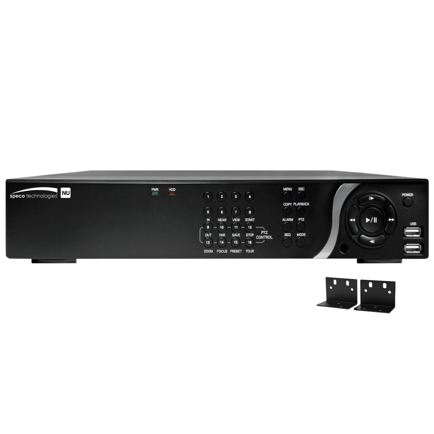 16 Channel Network Server with 16 Built-in PoE+ Ports, H.265, 4K