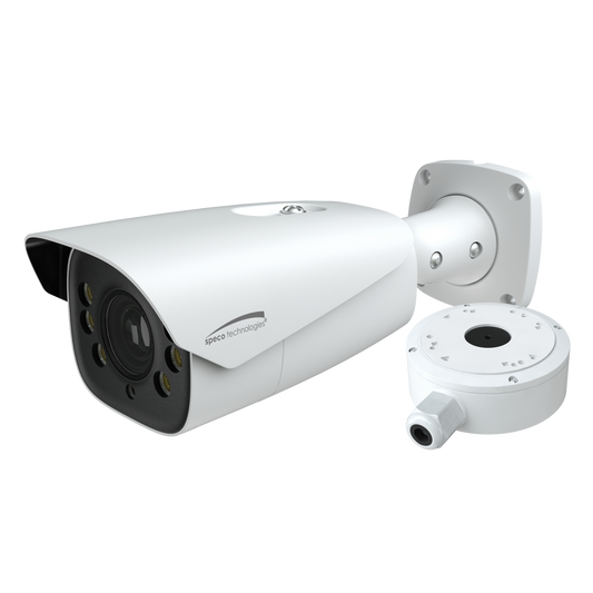 2MP H.265 Facial Recognition IP Bullet Camera with Junction Box 7-22mm motorized Lens