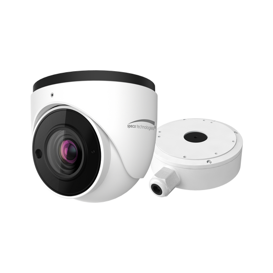 2MP IP Turret Camera, NDAA Compliant 2.8-12mm varifocal lens