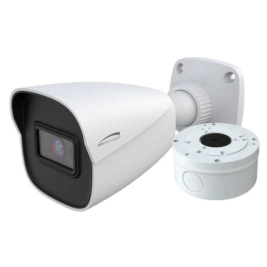4MP H.265 IP Bullet Camera with Advanced Analytics 2.8mm fixed lens