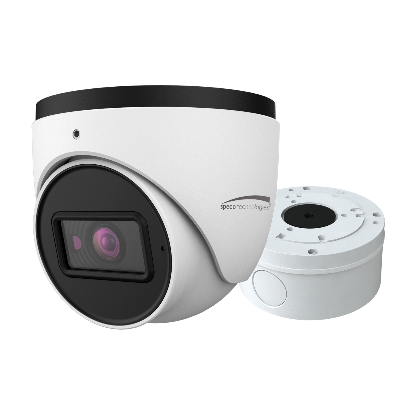 4MP H.265 IP Turret Camera with Advanced Analytics 2.8mm fixed lens