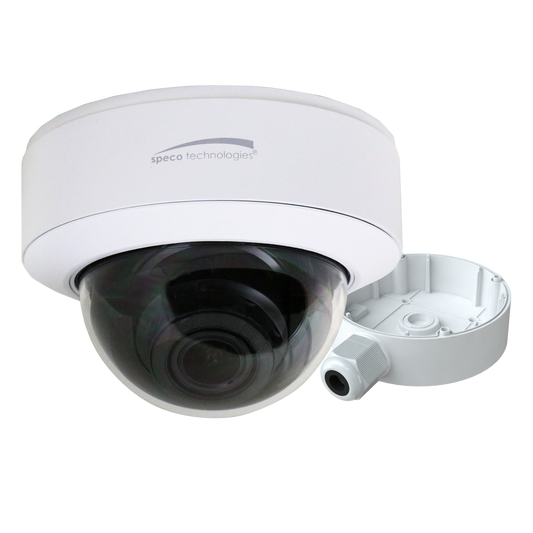 5MP IP Dome Camera with Advanced Analytics 2.8-12mm motorized lens