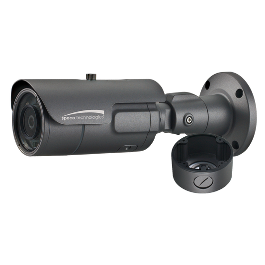 4K FIT Bullet IP Camera, Included Junction Box 3.6-11mm motorized lens