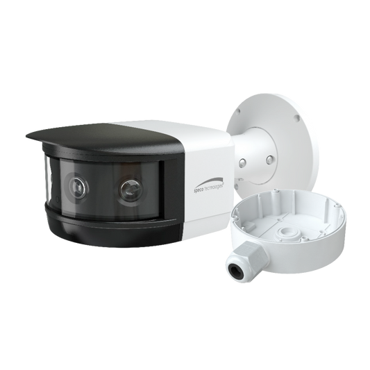 8MP Panoramic Multi-sensor IP Camera with Flexible Intensifier® and Advanced Analytics