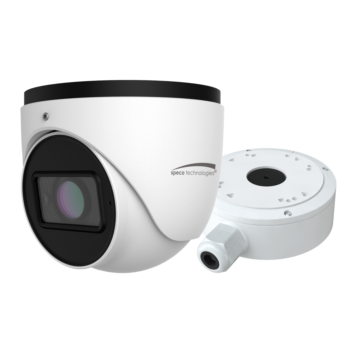 8MP (4K) IP Turret Camera with Advanced Analytics, NDAA Compliant 2.8-12mm motorized lens