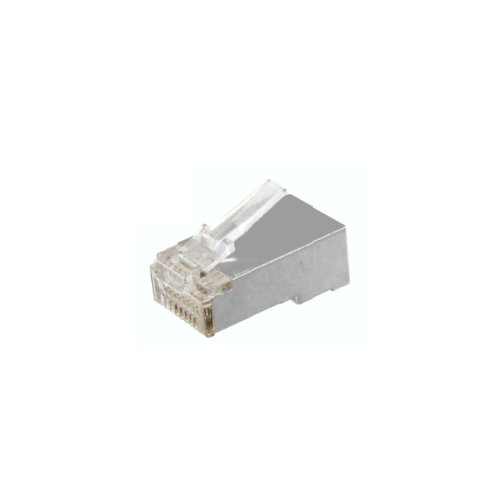 RJ-45 CAT5E SHIELDED MODULAR PLUGS (100-PACKS)