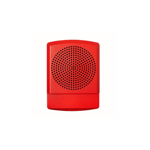 Eaton Eluxa Low Frequency Sounder, Wall, Red, FIRE, 24V Indoor