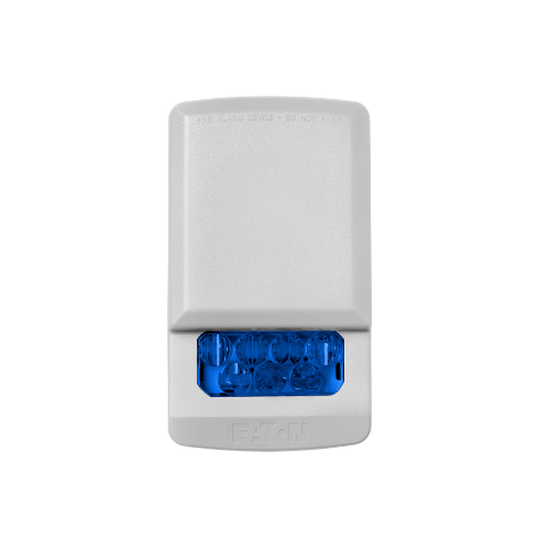 ELUXA STROBE LED WALL WHITE NO LETTERING BLUE LENS 15/30/75/110/135/185 cd 24V INDOOR