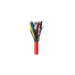 Fire Alarm FPLR Cable 18AWG/4C Red Solid Shielded